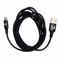 Wozinsky Kaabel USB - Lightning 2,4A 1m must (WUC-L1B)
