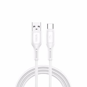 WiWU - Starlink Series Data Kaabel Wi-C001 USB A to USB C 2,4A - valge
