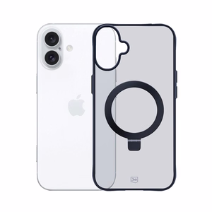 3mk Smoke Ümbris Mag&Stand jaoks Apple iPhone 16 plus - läbipaistev