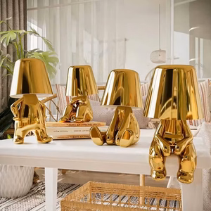 Night lamp Golden Man disain D