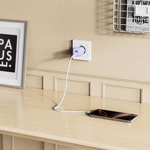 Tech-Protect NCM33 PD 33W QC3.0 USB-C / USB-C Wall Charger - Purple