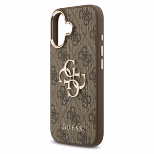 GUESS ümbris jaoks IPHONE 17 GUHCP17S4GMGCBR (PU W/ Big 4G Classic Logo) kuldne brown