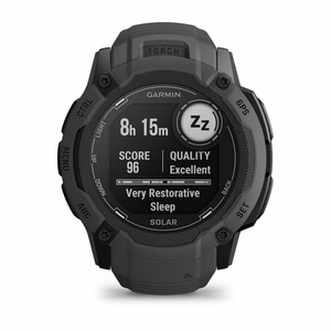 Garmin Instinct 2X Solar digitaalne GPS-nutikell, 2,79 cm (1,1"), MIP, 50 mm, 176 × 176 pikslit, puuteekraan, grafiit, satelliit-GPS
