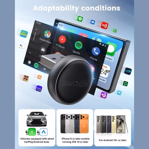 Juhtmevaba CarPlay/Android Auto adapter Carlinkit Mini Ultra3 must