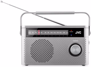 JVC RA-E315G – kaasaskantav raadio, hall