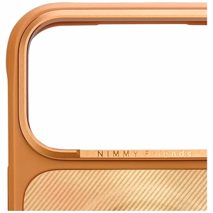 Nimmy Gentle Pets Series Dog MagSafe ümbris iPhone 17 Pro oranž
