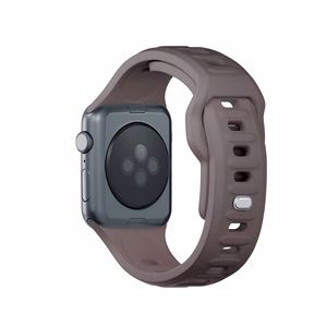3mk silikoonrihm Apple Watchile, 42/44/45/46/49 mm, Taupe, suur suurus