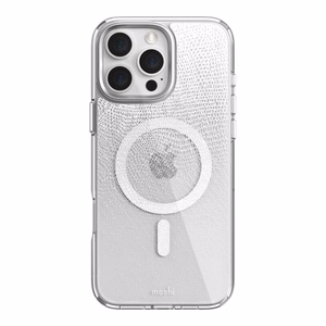 Moshi iGlaze MagSafe ümbris seadmele iPhone 16 Pro Max, Mist White värvitoonis