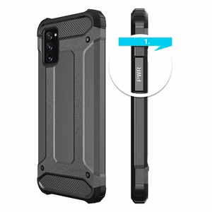 Hübriidarmor ümbris Samsung Galaxy A03s must vastupidavad katted