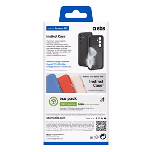 SBS Instinct ümbris Samsung Galaxy S25, must