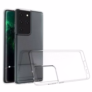 Ümbris Samsung S21 ULTRA jaoks, Ultra Slim 0,5 mm tagakaas, läbipaistev