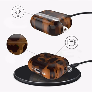 Tech-Protect Lamano ümbris jaoks AirPods 4 - brown and must