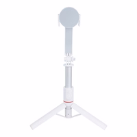 Selfie stick with Juhtmevaba remote control tripod compatible with MagSafe SSTR-C09 valge