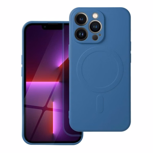 SILICONE MAG COVER korpus, mis ühildub MagSafe jaoks SAMSUNG A37 sinine