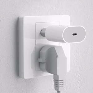 Dudao A14EUC PD 20W USB-C Wall Laadija koos Kaabel - valge