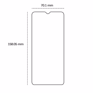 Tempered glass 2,5D for Samsung Galaxy A04 / A04s / A32 5G / M12 / M23 5G / M32 5G / M33