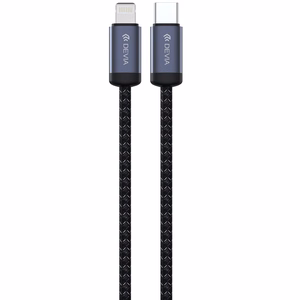 Devia кабель Gracious EC645 PD USB-C - Lightning 1,0 m 27W 3A черный