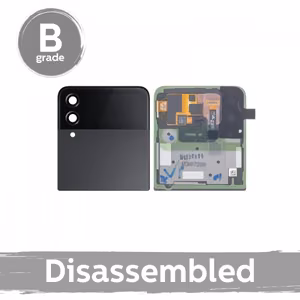 LCD ekraan, ühilduv Samsung F721 Z Flip4 (välimine) raamiga / Grafiit / (9/10 lahtivõetud)
