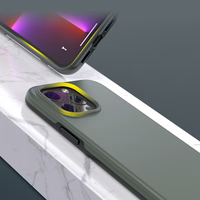 Choetech MFM kukkumisvastane ümbris Made For MagSafe iPhone 13 Pro jaoks must (PC0113-MFM-GN)