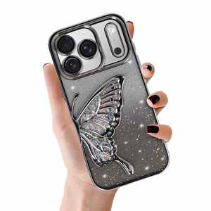 Tel Protect Butterfly Water Ümbris jaoks Iphone 17 Pro silver