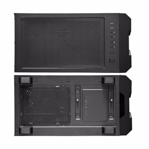 Корпус CHIEFTEC HUNTER MidiTower ATX MiniITX чёрный GS-01B-OP