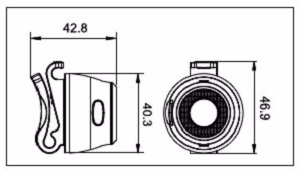 Jalgratta tagatuli LED, USB, IPX5