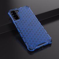Honeycomb Case soomuskaitse TPU kaitsekattega Samsung Galaxy S21+ 5G (S21 Plus 5G) sinine