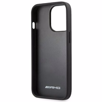 AMG AMHCP14XGSEBK iPhone 14 Pro Max 6,7 "must / must hardcase Leather Debossed Lines