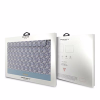 Guess GCube Stripes ümbris jaoks a 16" laptop - sinine