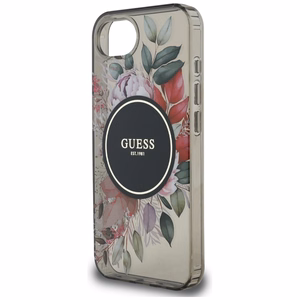 Guess IML Flowers MagSafe iPhone 16e Ümbris - Must