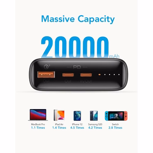 Powerbank Veger T100 (W2032C-100) PD QC3.0 5A 100W 20000 mAh must