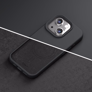 Etteri Silicone Mag ümbris jaoks iPhone 13 6,1" must