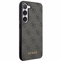 Guess GUHCS23SG4GFGR S23 S911 hall/hall hardcase 4G Metal kuldne Logo