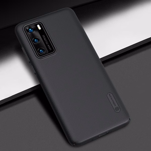 Nillkin Super Frosted Shield ümbris seadmele Huawei P40, must
