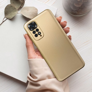 METALLIC Ümbris jaoks XIAOMI Redmi NOTE 14 5G kuldne