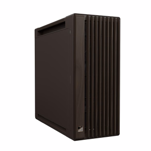 ASUS ProArt PA602 Wood Edition metallpaneeliga Midi Tower korpus, Retro Brown