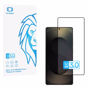 Закаленное стекло Tel Protect 10X AR 3.0 AntiReflective Titanium для Samsung Galaxy S25 Ultra (конверт)