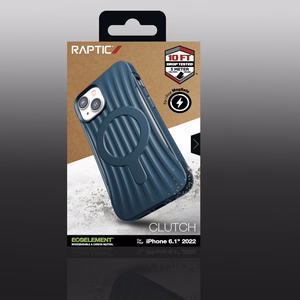 Raptic X-Doria Clutch Case iPhone 14 MagSafe tagakattega sinine