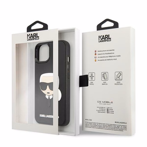 Karl Lagerfeld KLHCP14MKH3DBK iPhone 14 Plus 6.7 "must / must hardcase 3D Rubber Karl's Head
