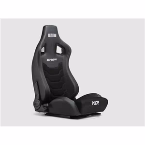 Next Level Racing ERS4 Elite PU Leather & Suede Edition Reclining Seat PU Leather and Suede Black