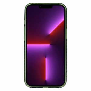 Crystal Diamond 2mm Ümbris jaoks Iphone 13 Pro Max läbipaistev roheline