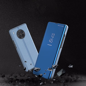 Clear View Case чехол для Huawei nova 8i чехол с клапаном чёрный