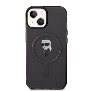 Karl Lagerfeld IML Ikonik MagSafe ümbris jaoks iPhone 15 - must