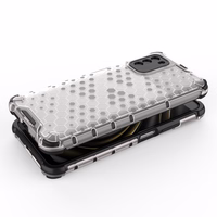 Honeycomb Case kaitsekate TPU kaitserauaga Xiaomi Poco M3 läbipaistev