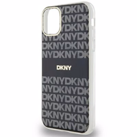 DKNY IML Mono & Stripe MagSafe ümbris jaoks iPhone 11 / Xr - must