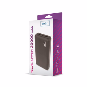 Setty energiapank 20000 mAh SPB-20 must