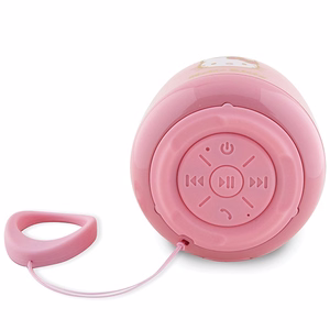Hello Kitty Electroplate Gradient Bluetooth speaker - roosa