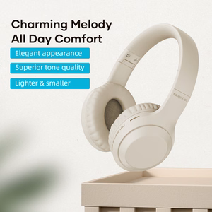 Rock Kõrvaklapid O2 bluetooth beige