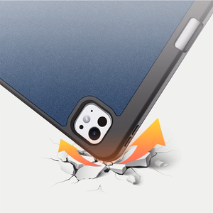 Dux Ducis Domo ümbris with flap and smart sleep jaoks Xiaomi Pad 6 / 6 Pro - sinine