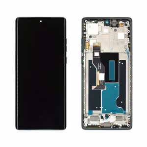 Originaal LCD-ekraan koos puutepaneeliga Motorola Edge 50 Fusion mudelile, metsasinine